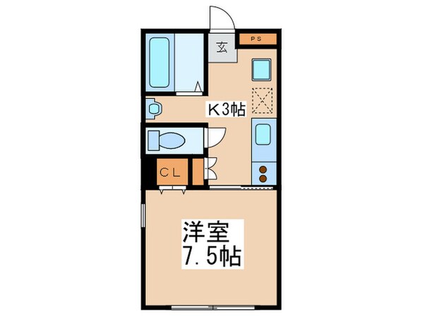 ア－ネストの物件間取画像